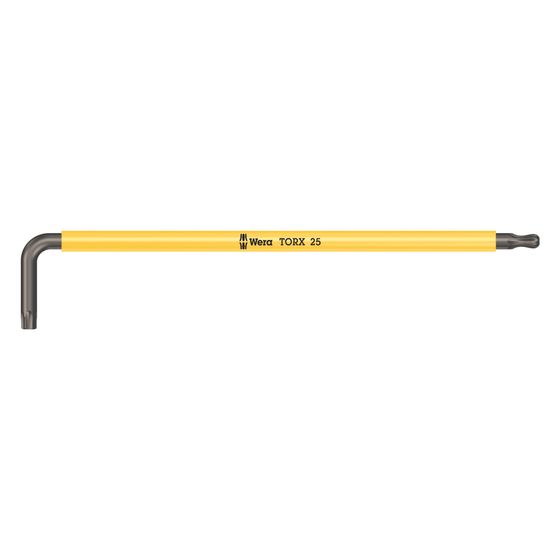 Wera Winkelschlüssel 967 SPKXL, Innensechsrund TX 25, 154mm, Zinkphosphatiert, Multicolour