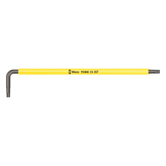 Wera Winkelschlüssel 967 SXL, TX 15, 123mm, mit Haltefunktion, Zinkphosphatiert