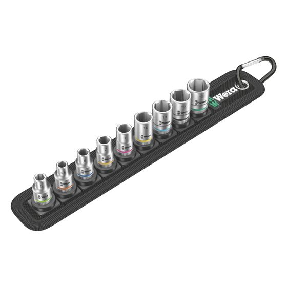 Wera Steckschlüsseleinsatz-Satz Belt A 4, 1/4, 05003883001