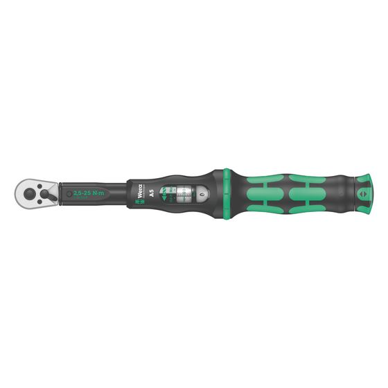 Wera Drehmomentschlüssel Click-Torque A 5, 2,5-25 Nm, 1/4
