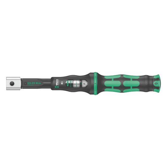 Wera Drehmomentschlüssel Click-Torque X 1, 2,5-25 Nm, 9x12mm, 283mm, 05075651001