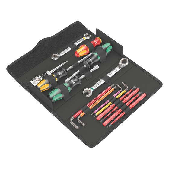 Wera Werkzeugsatz Kraftform Kompakt SH 2, 15-teilig, Sanitär/Heizung, 05136026001