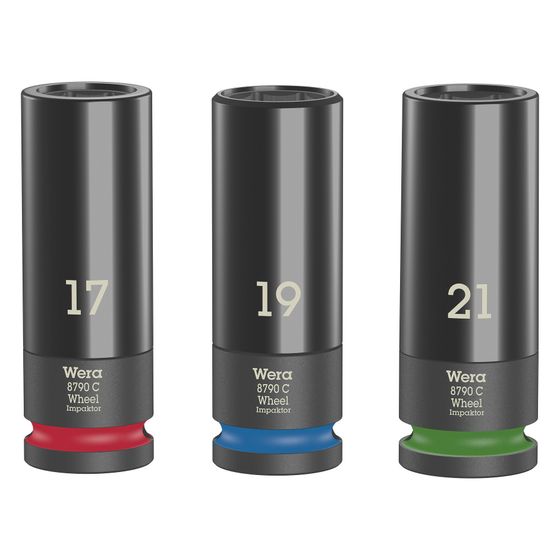 Wera Steckschlüsseleinsatz-Satz Wheel Impaktor C Set 1, 1/2
