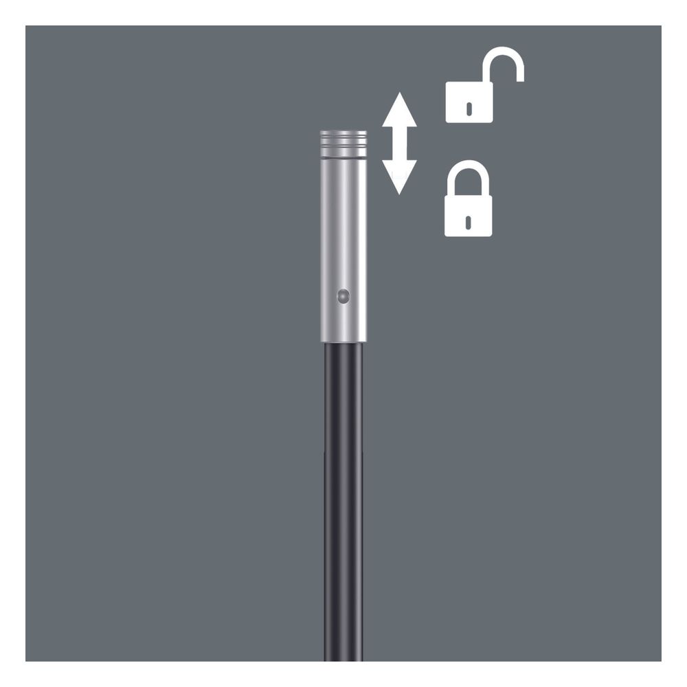 Wera Bits-Handhalter 393 S, 1/4" x 173,5mm, Edelstahl, 05028161001... WERA-05028161001 4013288217660 (Abb. 2)