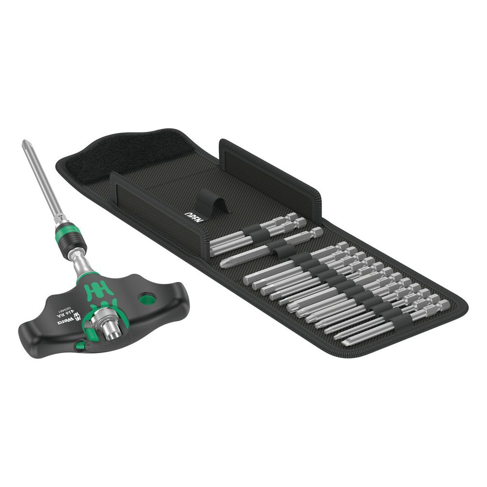 Wera Quergriff-Schraubendreher-Set Kraftform Kompakt 400 RA Imperial Set 1, 17-teilig... WERA-05057473001 4013288222930 (Abb. 2)