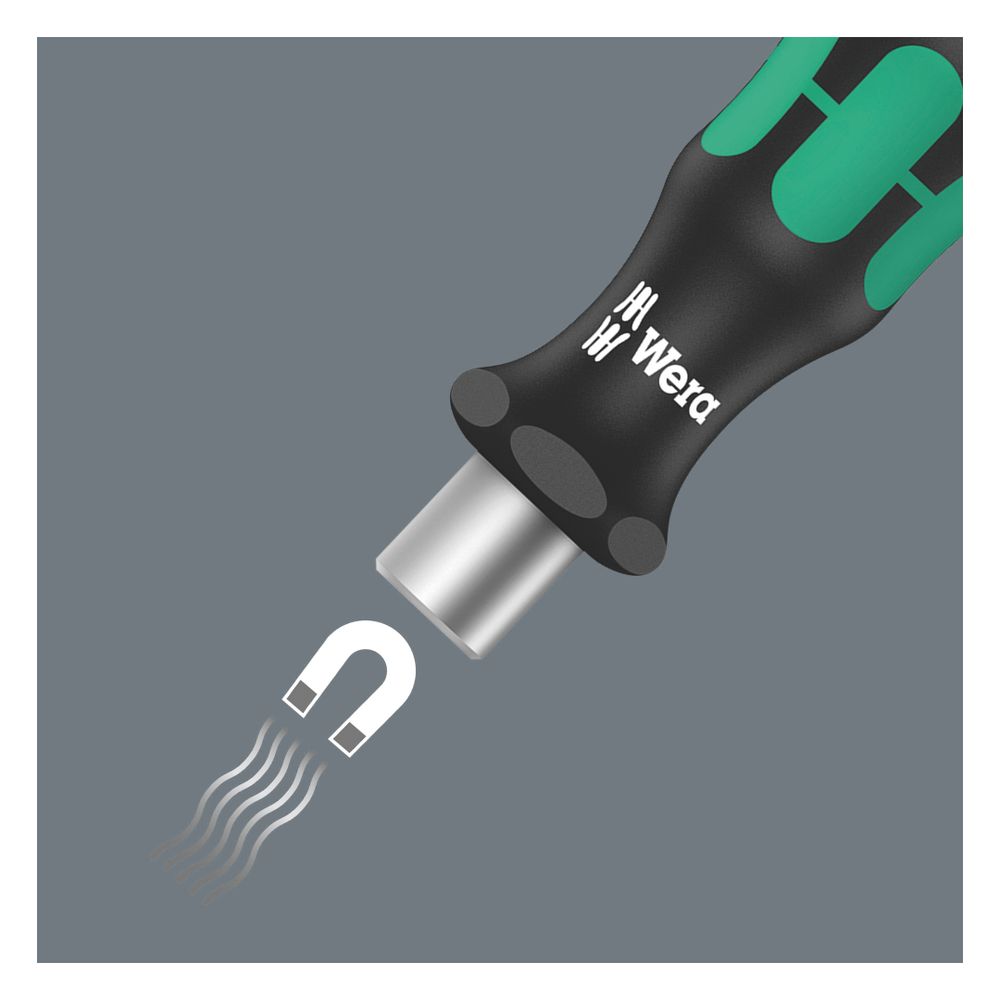 Wera Bits-Handhalter 813, magnetisch, 1/4" x 78mm, 05051274001... WERA-05051274001 4013288175656 (Abb. 2)