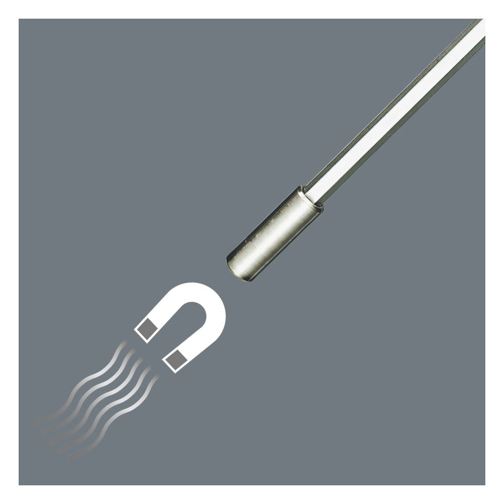 Wera Bithandhalter 812/1, 1/4" x 120mm, magnetisch, Kraftform Griff, Abrollschutz, 05... WERA-05051205001 4013288012272 (Abb. 2)