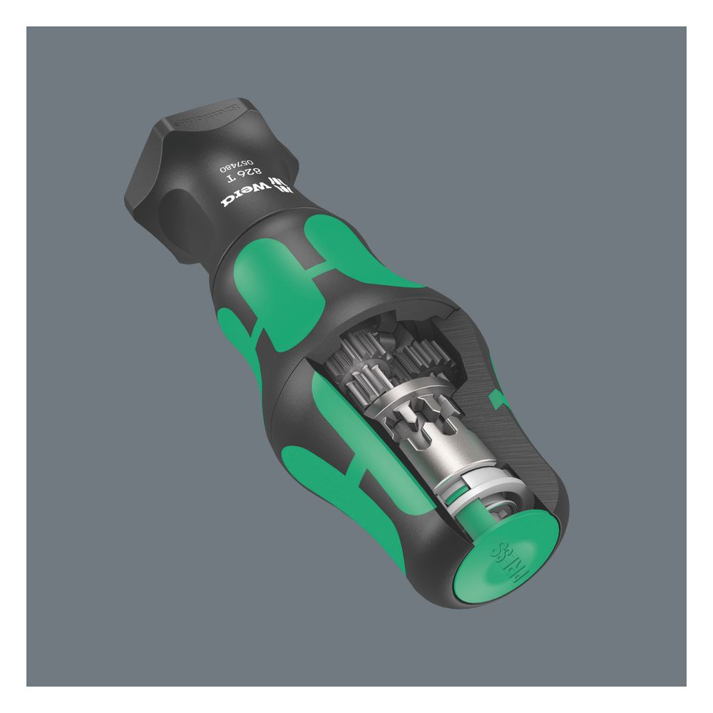 Wera Bit-Set Kraftform Kompakt Turbo 1, 19-teilig, 89mm Bits, mit Rapidaptor-Schnellw... WERA-05057482001 4013288214614 (Abb. 2)