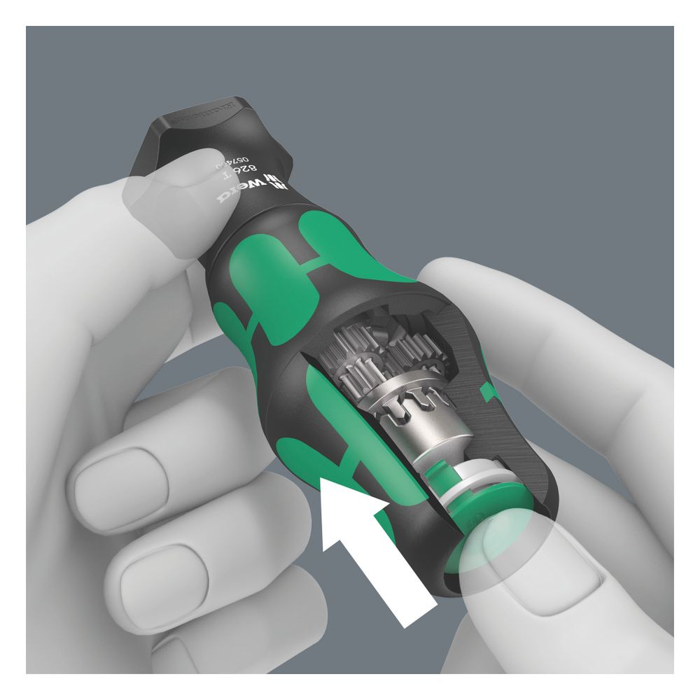 Wera Bit-Set Kraftform Kompakt Turbo 1, 19-teilig, 89mm Bits, mit Rapidaptor-Schnellw... WERA-05057482001 4013288214614 (Abb. 3)
