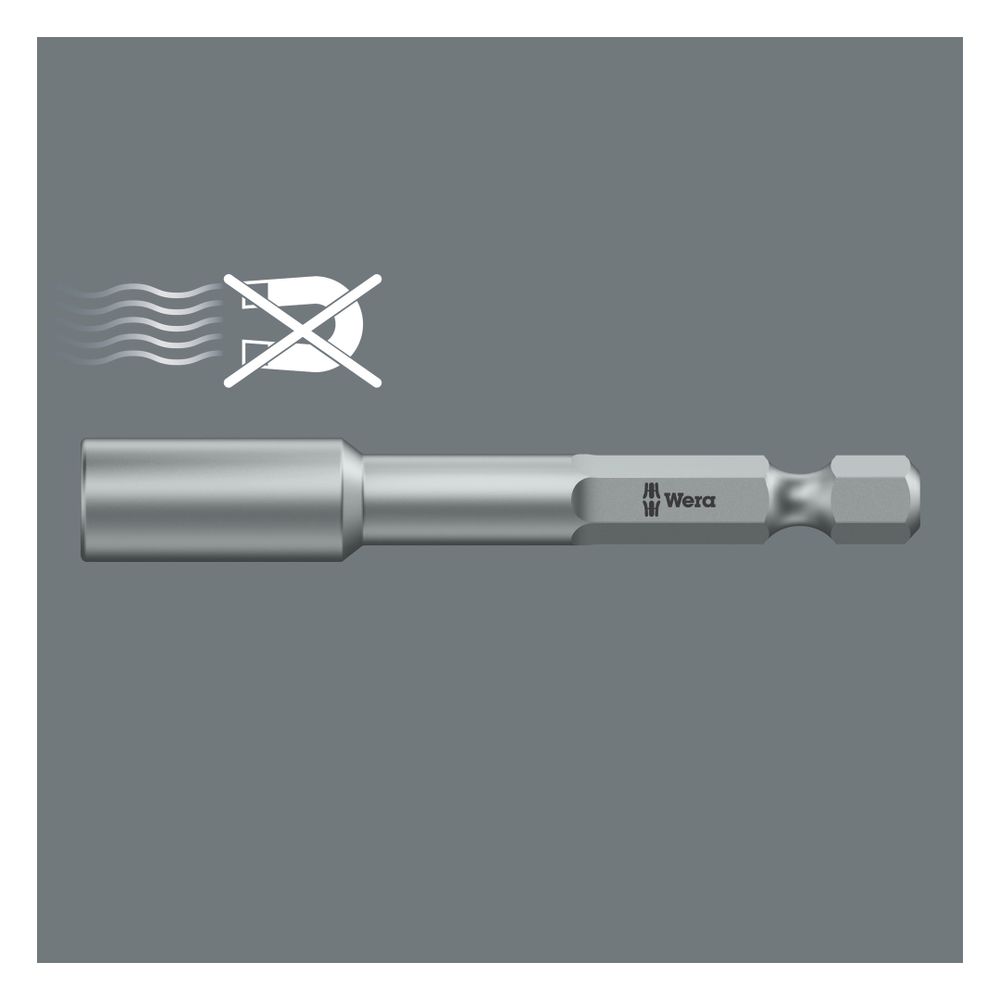 Wera Steckschlüsseleinsatz 869/4, 13mm, 65mm, 1/4"-Sechskant, 05060284001... WERA-05060284001 4013288016607 (Abb. 2)