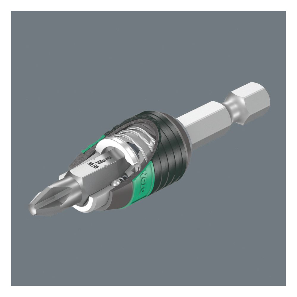 Wera Bit-Check Universal 1, 30-teilig, mit Rapidaptor-Schnellwechselfutter, Torsionsz... WERA-05056440001 4013288115096 (Abb. 2)