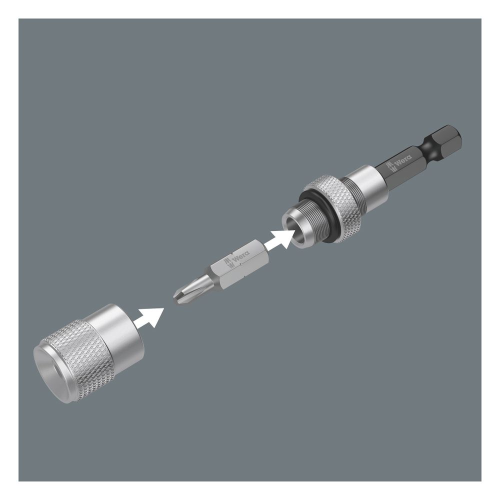 Wera Bit-Abstandhalter 896/4/1, 50mm, magnetisch, Aluminiumhülse, 05073210001... WERA-05073210001 4013288178725 (Abb. 2)