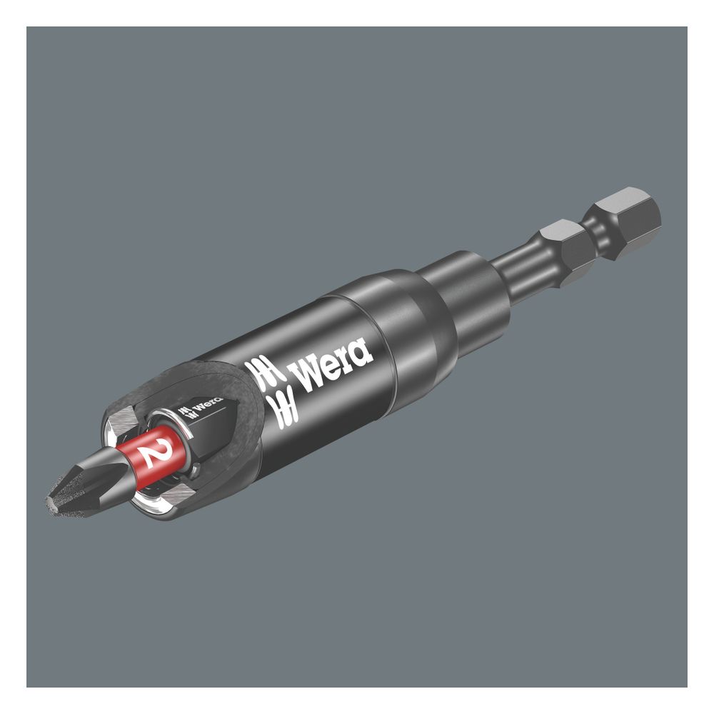 Wera Impaktor Halter 897/4 IMP, magnetisch, 1/4"-Sechskant x 75mm, Edelstahl, 0505767... WERA-05057675001 4013288157805 (Abb. 2)