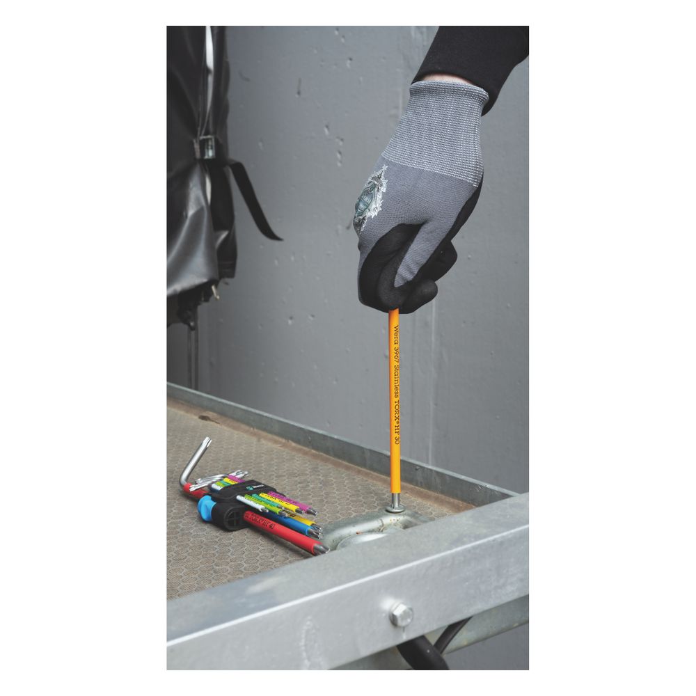 Wera Winkelschlüsselsatz 3967/9 TX SXL Multicolour HF Stainless 1, 9-teilig, Edelstah... WERA-05022689001 4013288207128 (Abb. 5)