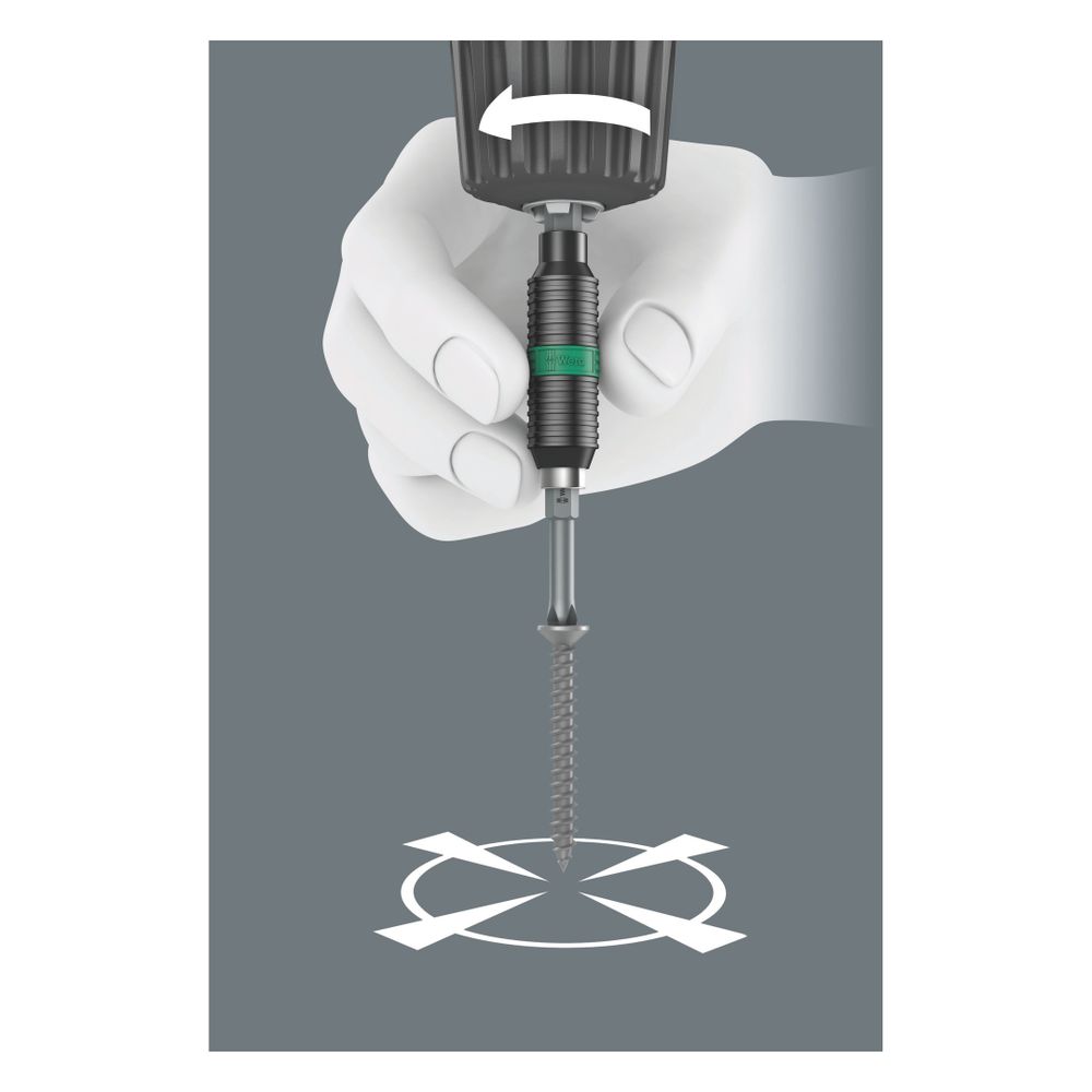 Wera Universalhalter Rapidaptor BiTorsion 897/4 R, 1/4"-Sechskant x 75mm, 05053923001... WERA-05053923001 4013288095633 (Abb. 5)
