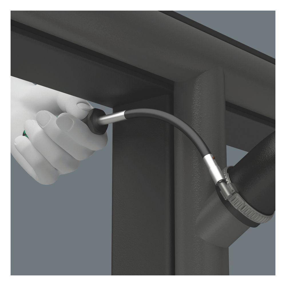 Wera Schlauchklemmen-Schraubendreher 391 Kraftform Plus, 6x167mm, rund, biegsam, 0502... WERA-05028148001 4013288004703 (Abb. 4)