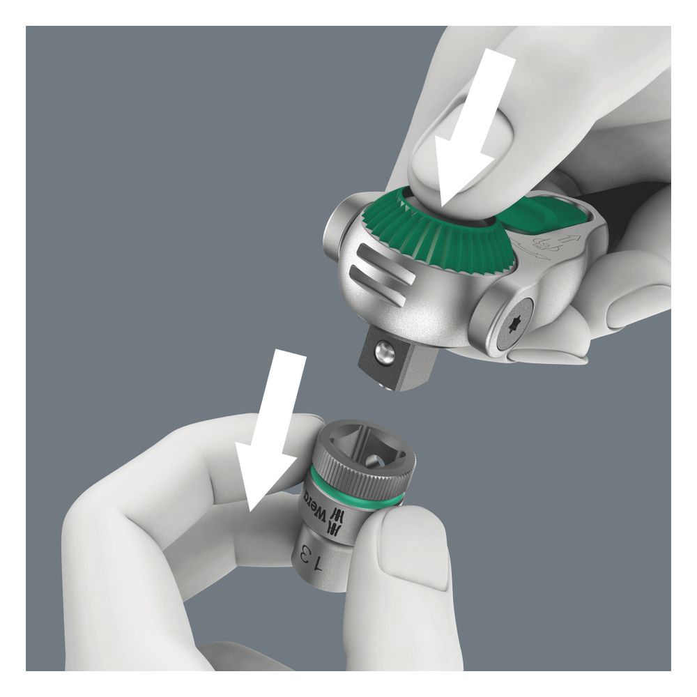 Wera Zyklop Speed-Knarre 8000 C, 1/2" 277mm, 5 Grad Rückholwinkel, 05003600001... WERA-05003600001 4013288121882 (Abb. 2)