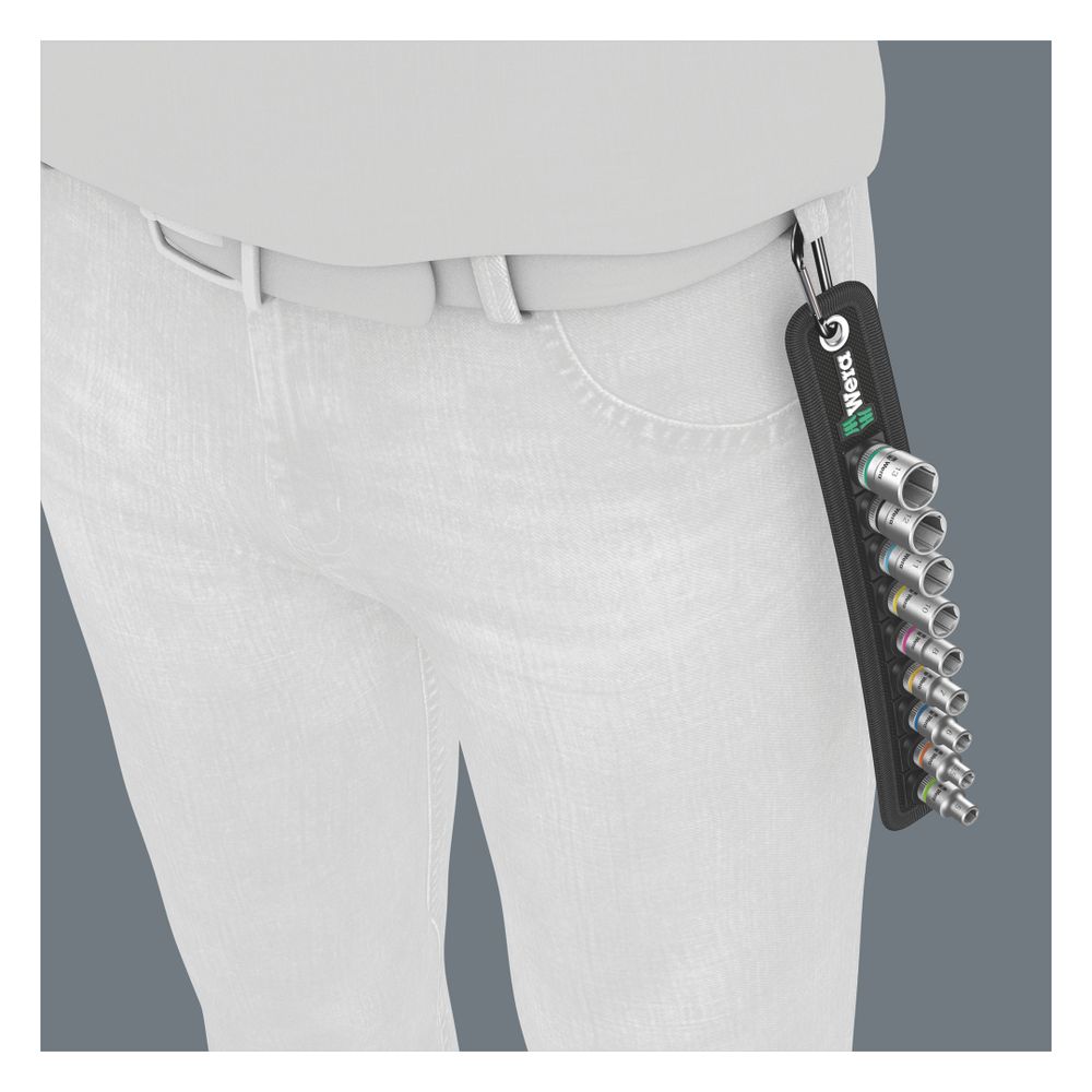 Wera Steckschlüsseleinsatz-Satz Belt A 4, 1/4, 05003883001... WERA-05003883001 4013288190789 (Abb. 4)