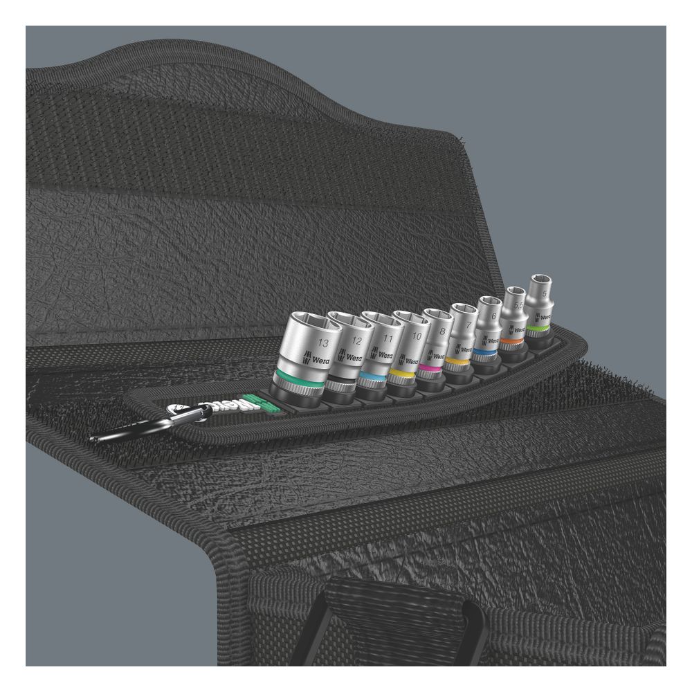 Wera Steckschlüsseleinsatz-Satz Belt A 4, 1/4, 05003883001... WERA-05003883001 4013288190789 (Abb. 5)