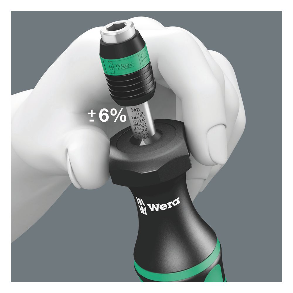 Wera Drehmomentschraubendreherset Kraftform Kompakt 60, 1,2-3,0 Nm, 17-teilig, 050592... WERA-05059293001 4013288169624 (Abb. 5)
