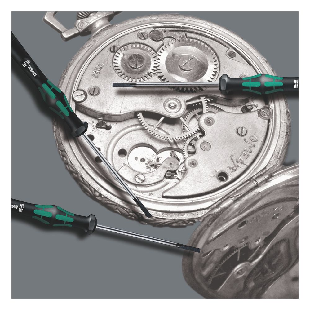 Wera Elektronik-Schlitzschraubendreher Kraftform Micro 2035, 0,4x2x60mm, Black Point ... WERA-05118006001 4013288031891 (Abb. 4)