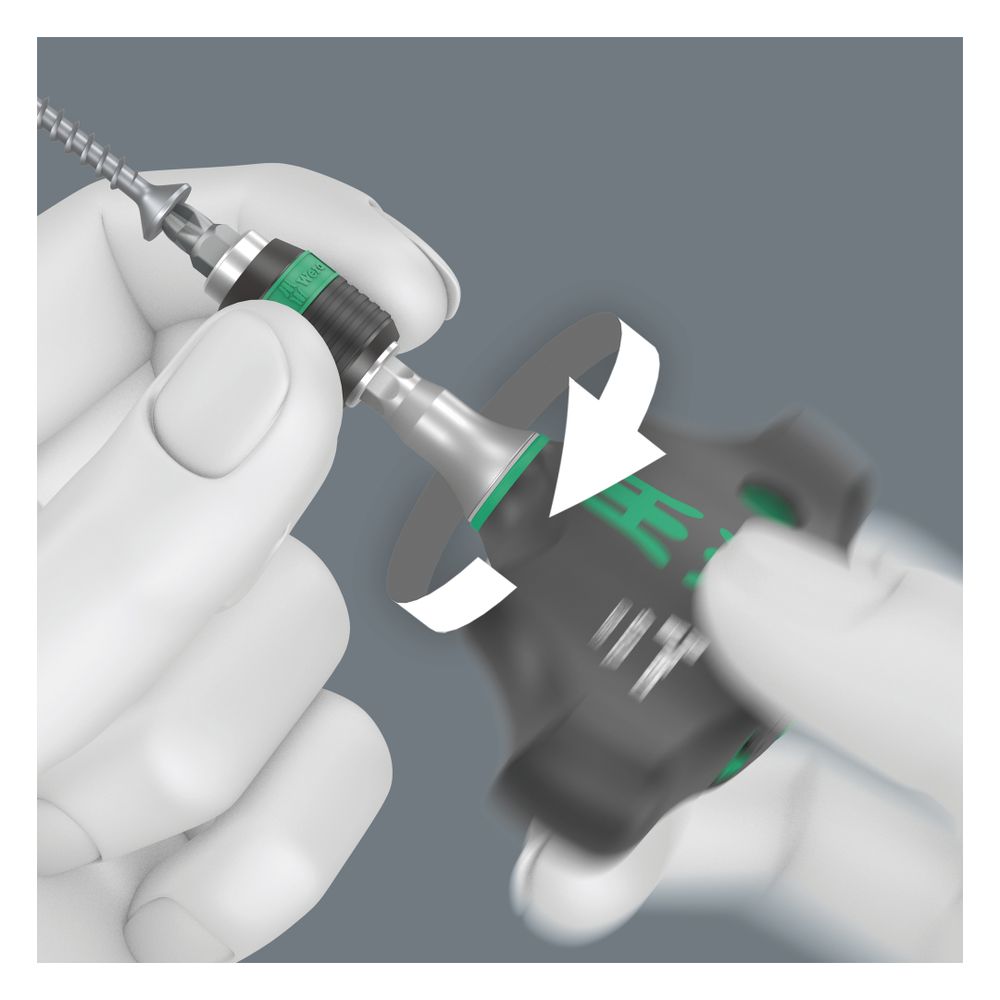 Wera Quergriff-Schraubendreher-Set Kraftform Kompakt 400 RA Set 1, 17-teilig, 1/4"... WERA-05023471001 4013288222879 (Abb. 7)