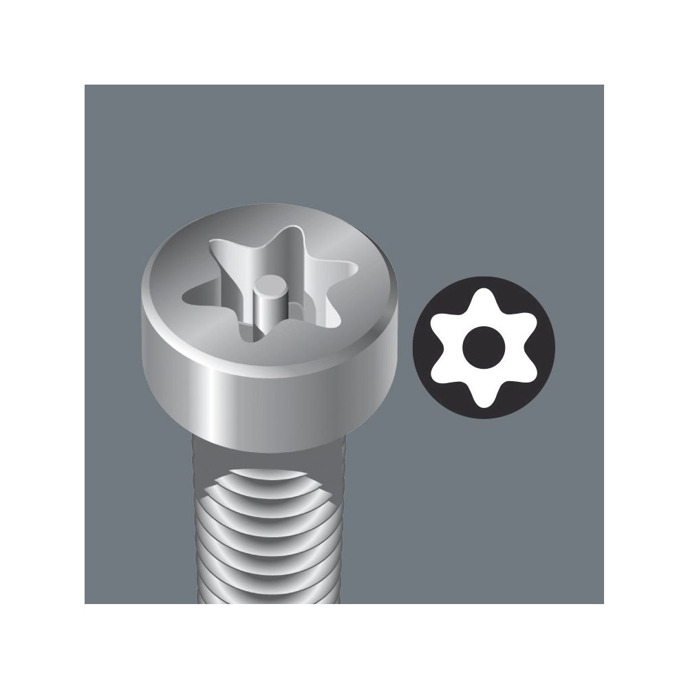 Wera Innensechsrund-Bit 867/4 Z BO, TX 27, 89mm, 1/4"-Sechskant, 05060057001... WERA-05060057001 4013288094643 (Abb. 3)