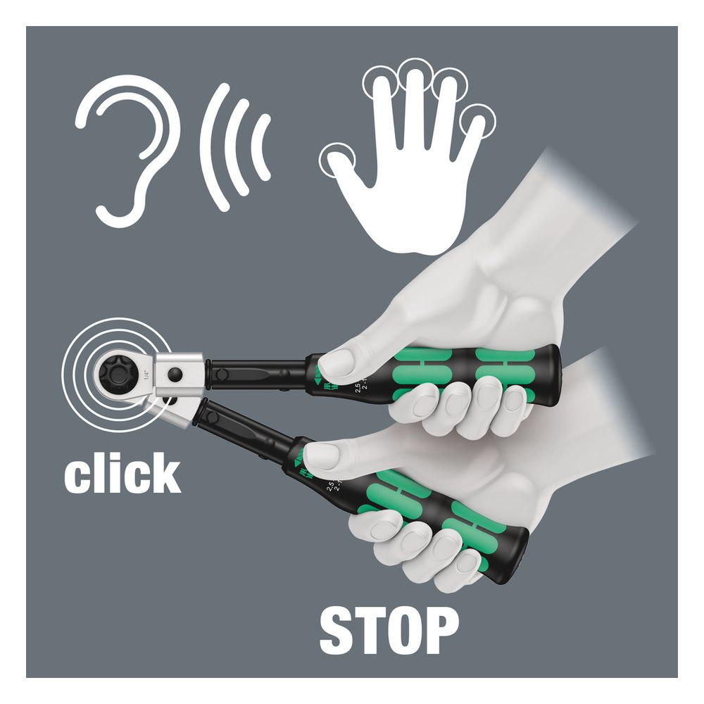 Wera Drehmomentschlüssel Click-Torque X 1, 2,5-25 Nm, 9x12mm, 283mm, 05075651001... WERA-05075651001 4013288193773 (Abb. 7)