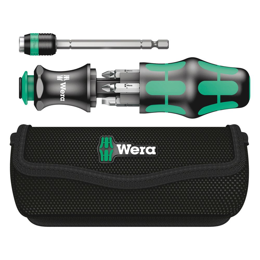 Wera Bitschraubendreher Kraftform Kompakt 20, Teleskopklinge, Rapidaptor, mit Tasche... WERA-05051021001 4013288098917 (Abb. 2)