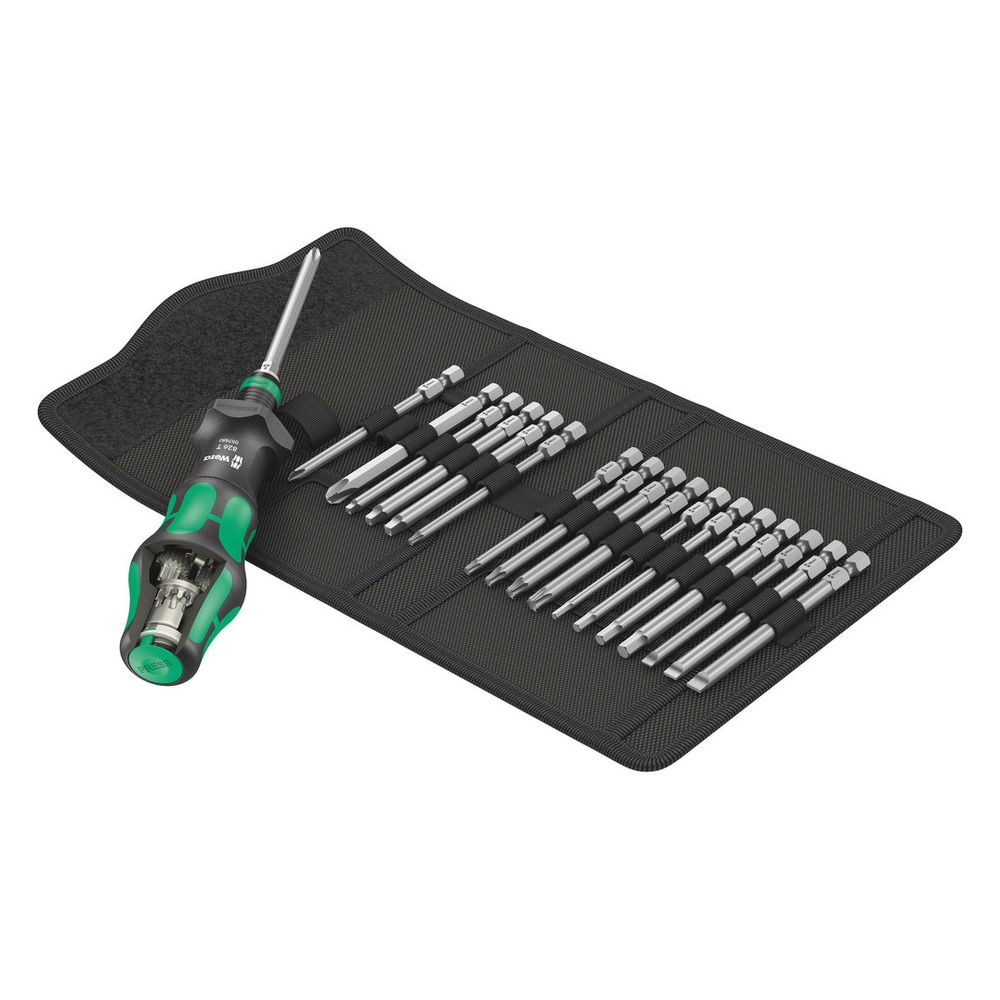 Wera Schraubendreherset Kraftform Kompakt Turbo Imperial 1, 19-teilig, mit Schnellwec... WERA-05057483001 4013288214621 (Abb. 2)
