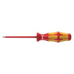 Wera VDE-Schlitzschraubendreher 160 i Kraftform Plus, 0,4x2,5x80mm, 1000V, brüniert, ... WERA-05006100001 4013288027221 (Abb. 1)