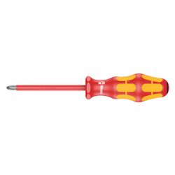 Wera Kreuzschlitzschraubendreher 165 i Kraftform Plus, PZ 2x100mm, VDE-isoliert, Lase... WERA-05006164001 4013288029843 (Abb. 1)