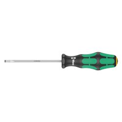 Wera Schlitz-Schraubendreher 335 Kraftform Plus, 0,8x4x100mm, Lasertip, 2-Komponenten... WERA-05110004001 4013288003294 (Abb. 1)