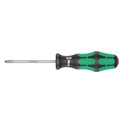 Wera Kreuzschlitz-Schraubendreher 350 PH, PH 1 x 80mm, Lasertip, Kraftform Griff, 050... WERA-05008710001 4013288003607 (Abb. 1)