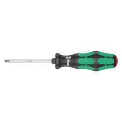 Wera Kreuzschlitzschraubendreher 350 SK Kraftform Plus, PH 1x80mm, Lasertip, Sechskan... WERA-05008751001 4013288108135 (Abb. 1)