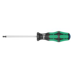 Wera Sechskant-Kugelkopf-Schraubendreher 352 Kraftform Plus, 4,0x100mm, Black Point S... WERA-05022810001 4013288003782 (Abb. 1)
