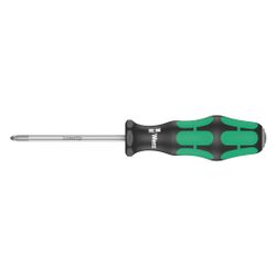 Wera Schraubendreher 355 PZ Kraftform Plus, PZ 1 x 80mm, 2-Komponenten-Griff, 0500931... WERA-05009310001 4013288004031 (Abb. 1)