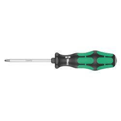Wera Kreuzschlitzschraubendreher 355 SK, PZ 1, 80mm, Lasertip, Sechskantklinge, 05009... WERA-05009341001 4013288108197 (Abb. 1)