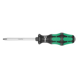 Wera Kreuzschlitzschraubendreher 355 SK Kraftform Plus, PZ 2, 100mm, Sechskant, Laser... WERA-05009342001 4013288108203 (Abb. 1)