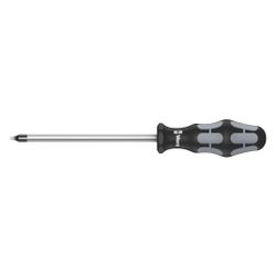Wera Schraubendreher Kraftform Plus 368, 3 x 150mm, rund, Black Point, Schwarz/Grau... WERA-05117686001 4013288028785 (Abb. 1)