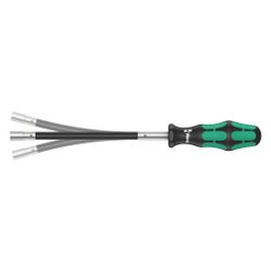 Wera Schlauchklemmen-Schraubendreher 391 Kraftform Plus, 6x167mm, rund, biegsam, 0502... WERA-05028148001 4013288004703 (Abb. 1)
