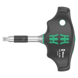 Wera Quergriff-Adapterschraubendreher 411 A RA, 1/4", 45mm, 05023460001... WERA-05023460001 4013288222817 (Abb. 1)