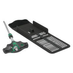 Wera Quergriff-Schraubendreher-Set Kraftform Kompakt 400 RA Imperial Set 1, 17-teilig... WERA-05057473001 4013288222930 (Abb. 1)