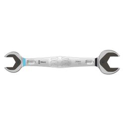 Wera Doppelmaulschlüssel 6002 Joker, Haltefunktion, Endanschlag, 24x27x280mm, Chrom-M... WERA-05020262001 4013288212788 (Abb. 1)