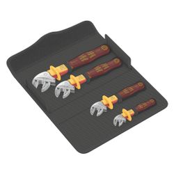 Wera Maulschlüssel-Satz 6004 Joker VDE 4 Set 1, selbstjustierend, 7-19mm, 1000V, 0502... WERA-05020170001 4013288221803 (Abb. 1)