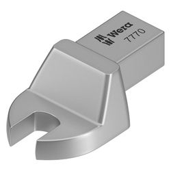 Wera Einsteck-Maulschlüssel 7770, 9x12mm Aufnahme, 11mm, Chrom-Vanadium-Stahl, Mattve... WERA-05078604001 4013288196064 (Abb. 1)