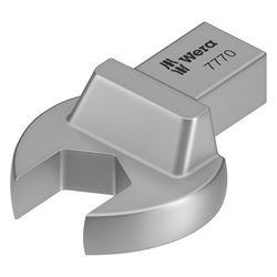 Wera Einsteck-Maulschlüssel 7770, 9x12mm, 14mm, Chrom-Vanadium-Stahl, Mattverchromt... WERA-05078607001 4013288196033 (Abb. 1)