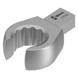 Wera Einsteck-Ringschlüssel 7775, 9x12mm Aufnahme, SW 19mm, Chrom-Vanadium-Stahl, Mat... WERA-05078657001 4013288196422 (Abb. 1)