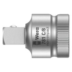 Wera Reduzierstück 781 C/B, 1/2" x 3/8", 35,5mm, Chrom-Vanadium, Mattverchromt, 05042... WERA-05042674001 4013288221216 (Abb. 1)