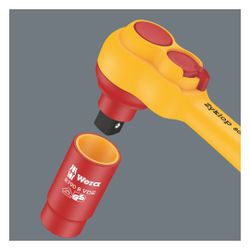 Wera Knarrensatz 8100 SB VDE 1, 3/8", 17-teilig, isoliert, Tasche, 05004970001... WERA-05004970001 4013288190970 (Abb. 1)